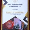 Varaždinu priznanje za drugi najljepši Advent u Hrvatskoj