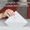 Raspisani izbori za članove vijeća i predstavnike nacionalnih manjina