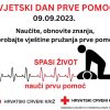 U subotu, 9. rujna  obilježava se Svjetski dan prve pomoći