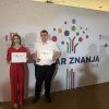 Ludbreški robotičari Jurica Ceglec i Patricija Radiković dobili Oskare znanja